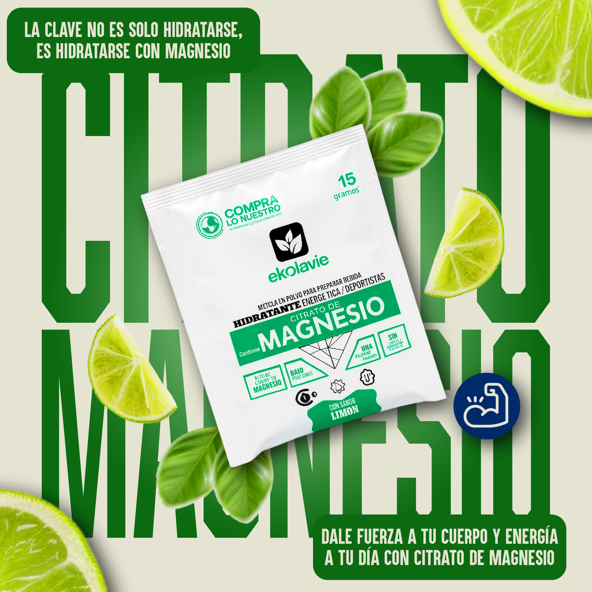 Vista 4 de X2 CLORURO MAGNESIO + X2 CITRATO SACHET